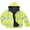 Yellow, variant on Portwest US773 Bizflame Rain Hi-Vis Antistatic FR Bomber Jacket Yellow, XX-Large