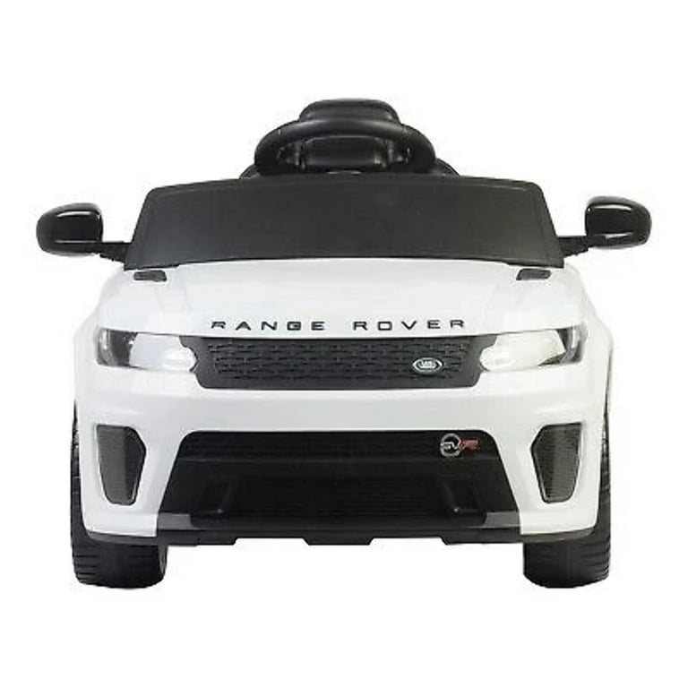 12V Range Rover Powered Ride On White by Best Ride on Cars Walmart