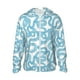thumbnail image 1 of Fotbe Blue Snake Chaqueta con Protección Solar UPF 50+ para Hombre y Mujer, Camisa con Capucha y Bolsillos-XX-Large, 1 of 7