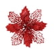 thumbnail image 5 of Naiovety 10X Navidad grande Poinsettia brillo flor árbol colgante fiesta Navidad decoración Type2 NO2, 5 of 6