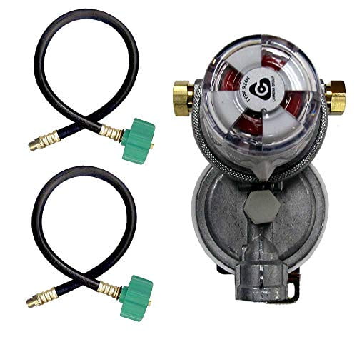 cavagna Kosan 924N RV Auto changeover Regulator with 2 x 15 Qcc Pigtails