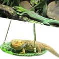 thumbnail image 4 of Reptile Hammock Reptile Swing Reptile Hammock Hand Woven Strong Load Bearing Gecko Lizard Swing Toy Round Bearded Swing Hanging Bed Lizard Hanging Bed, 4 of 8