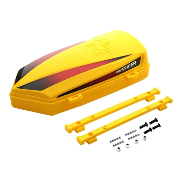 1:8 1:10 Soporte de barra transversal para equipaje de techo Caja de equipaje de techo, Portaequipajes RC amarillo