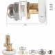 thumbnail image 5 of Sliding Shower Door Caster Replacement Shower Caster for Roller 8 Pieces 25mm, 5 of 5