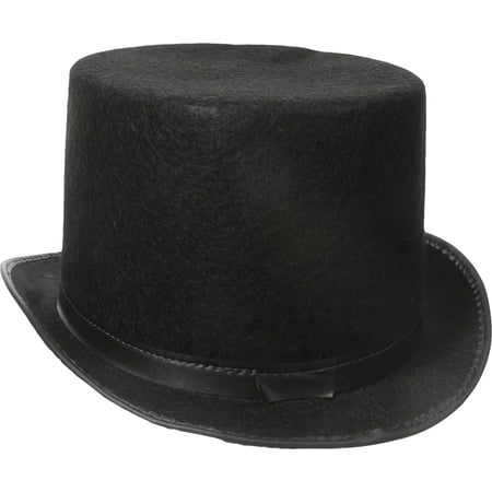Jacobson Hats Black Magician Butler Formal Costume Bell Topper Large Permalux Top Hat