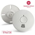Kidde Micro 4", 10Year Sealed Battery Smoke Alarm, Model i1040