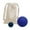 Dark Blue, variant on Vsenkes 2 Pieces Massage Balls Compact Myofascial Balls for Exercise Lower Back Foot