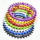 thumbnail image 3 of Soidarity Placa de disco de diente de bielas piñón 32T bicicletas de montaña de carretera encadenamiento de aluminio hexagonal deportes al aire Type10 NO10 Soidarity OD1573-05B, 3 of 6
