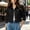 *Black, variant on Women's Cropped Denim Jacket, Casual Button Down Jean Coat, Long Sleeve Denim Outerwear White,Womens Plus L