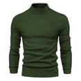 thumbnail image 6 of Autumn and winter thickened warm sweater men's slim men's sweater men's multi-color sweater - floral camel - M suitable for 55-65kg, 6 of 7