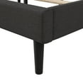 thumbnail image 5 of TOBILI Black Wood Frame Full Platform Bed, 5 of 8