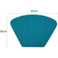 thumbnail image 6 of LINLIN Wedge Placemats, 4Pcs Fan Shaped PVC Washable Placemats for Dining Table Mat Non-Slip Placemat Set in Kitchen Accessories, 6 of 6