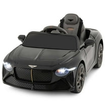 Costway 12V Licensed Bentley Bacalar Kids Electric Ride-on Car with Remote Control Black