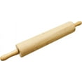 thumbnail image 4 of TrueCraftware- 15" Wooden Rolling Pin 3-1/4" Diameter- Wooden Roll Pin Dough Roller Classic Wood Rolling Pins for All Baking Needs for Fondant Pie Crust Cookie Pastry Dough Pastry Rolling Pin, 4 of 7