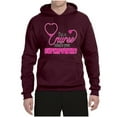 thumbnail image 2 of Wild Bobby, Funny Nurse Whats Your Superpower Nurse Week, Inspirational/Christian, Unisex Graphic Hoodie Sweatshirt, Maroon, Large, 2 of 4