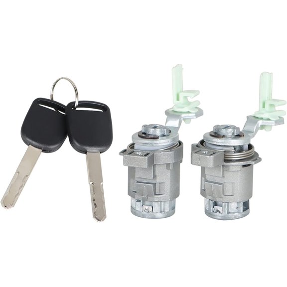 OTTULUR Door Lock Cylinder 72146-S73-003 72145-S73-003 with 2 Keys Replacement for 2001-2005 Honda Civic 1999-2004 Odyssey