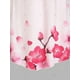 thumbnail image 4 of Tank Top de Cintura Imperio con Estampado de Flores en Talla Extra Rosegal  Camisetas sin mangas de talla grande, 4 of 5
