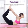 thumbnail image 4 of Toalla de pilates mantas de yoga plegables transpirables para deportes al aire libre (rosa), 4 of 6