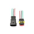 thumbnail image 2 of 5 Pairs 3-Pin IP67 Waterproof Electrical Wire Terminal Connectors Plugs with Wires Kits for Motorcycles, 2 of 3