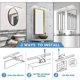 thumbnail image 4 of LED Bathroom Mirror Lamp 30 Cm 5W 820lm 230V Cool White 6000K,Ip44 Class II Slim Bath Mirror Lamp,Clamp On/Mirror Cabinet/Wall Lighting 300mm, 4 of 5