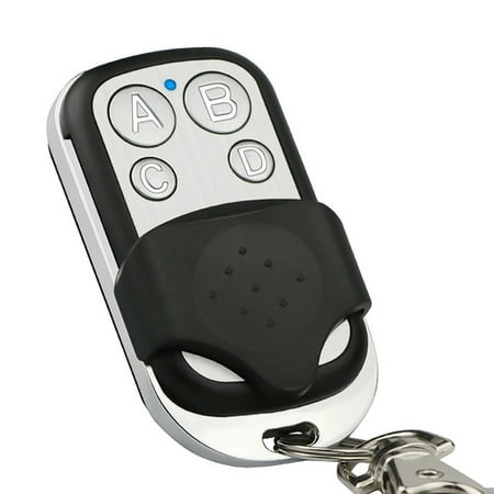 

Suzicca 430MHz Copy Remote Controller Metal Clone Remotes 4 Buttons Cloning Key Fob Garage Duplicator Remote Control Key Fob with Cover Protection