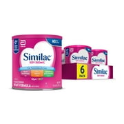 Similac Soy Isomil Powder Baby Formula, 12.4-oz Can, Pack of 6