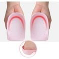thumbnail image 3 of Half Height Increase Insoles Socks 1.4 Inch,Happon Invisible Height Insoles,Heel Cup Insoles,Invisible Shoe Lift Heel Pads for Men & Women 1 Pair(Pink), 3 of 6