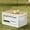 White,A, variant on Outdoor Camping Storage Box Side Door Camping Folding Box Car Trunk Storage Box Plastic Storage Box