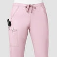 thumbnail image 4 of Wink WonderFLEX Grace - Women's Flare Leg Cargo Scrub Pant, Rose Blush, XL, 4 of 7