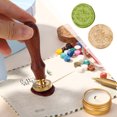 thumbnail image 4 of Cuadros Decorativos Sello de cera Cabeza Sello Álbum Retro Scrapbooking Sobre Carta Decoración (sj-03) DQrwqpou Nuevos Originales, 4 of 9