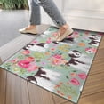 thumbnail image 4 of Shih Tzu Dog and Flower Floral Door Rugs,Washable Non Slip Door Mats Indoor,Decorative Door Mats,Entry Mat Indoor for Entrance,Bedroom,Kitchen,Bathroom,17"x30", 4 of 6
