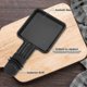 thumbnail image 3 of 4pcs Coupelle Raclette Barbecue Et 4pcs Spatules Raclette En Bois Polon Raclette Grill Revtement Antiadhsif En Fonte Mini Assiette Avec Poigne Isole, 3 of 5