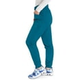 thumbnail image 6 of Dickies Xtreme Stretch Medical Scrubs Pant for Women Mid Rise Drawstring Cargo Plus Size 82011, 6 of 8
