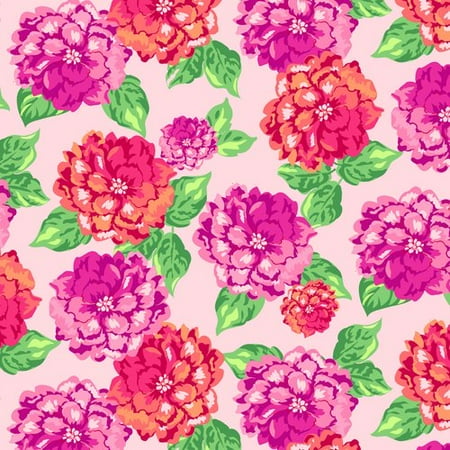 Fleece Prints Large Floral Fabric - Walmart.com