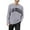Grey, variant on VJATTWR Men's Shirts Casual Long Sleeve Lightweight Button T-Shirts Men Slim Fit Basic Top Shirts L
