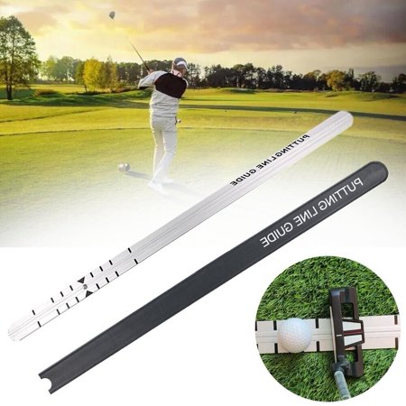 Golf Supplies Golf Putter Ruler 91x4.1cm Aid Putting Alignment Rail Aluminum New