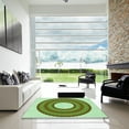 thumbnail image 6 of Ahgly Company Indoor Rectangle Patterned Light Green Area Rugs, 5' x 7', 6 of 6