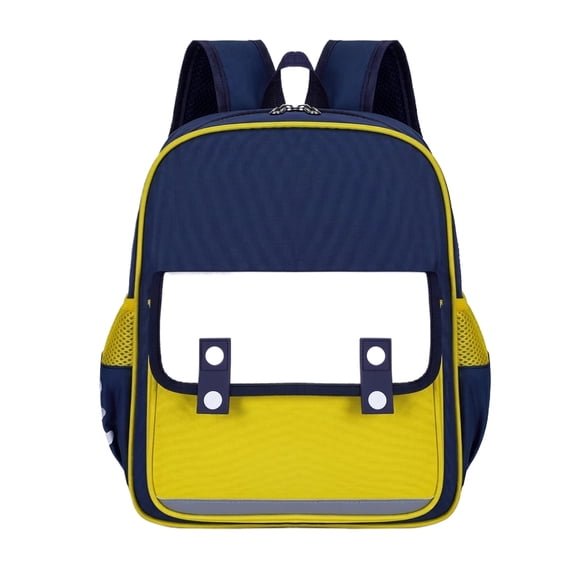 Resicozy Backpack for Teens 2026 Bookbag Casual Color Block Back Packs for Travel Work Big Yellow