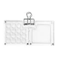 thumbnail image 3 of AMLESO Pocket Artist Watercolor Travel Set Compact Watercolor Paint Set Palette Box Clear 15 Holes, 3 of 8