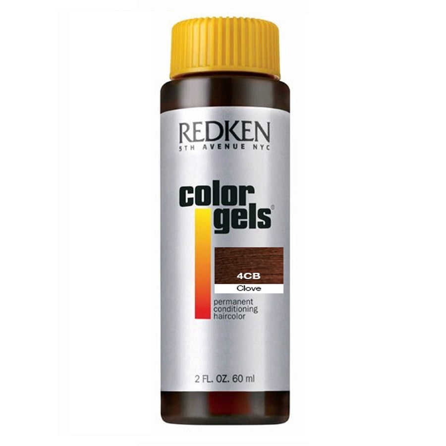 Redken Color Gels Permanent Conditioner Haircolor 4Cb Clove 2 Oz