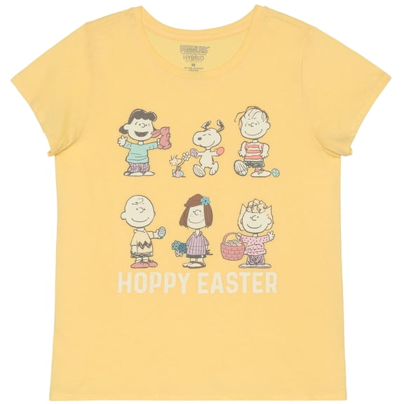 Peanuts - Snoopy & Crew Hoppy Easter Short Sleeve Graphic T-Shirt