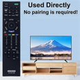 thumbnail image 3 of TKdaddy RM-ED041 For Sony TV Remote Control Battery Powered Infrared Replacement Handheld Controller, 3 of 5
