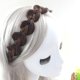 thumbnail image 2 of Diademas Trenzadas Para Mujer, Banda Para El Cabello Trenzada Gruesa, Banda Para El Cabello Elástica Ancha Clásica, Piezas Para El Cabello, Accesorio De Belleza Para Mujeres De Moda-Marrón, 2 of 4