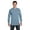 Aqua Blue, variant on Adult Heavyweight RS Long-Sleeve T-Shirt - C6014