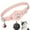 Pink, variant on Cat Tracker GPS Collar (Only Compatible with iOS), Real Time GPS Pet Tracker, Electronic Pet Locator Waterproof, Monthly Free Tracking Solution Smart Collar for Pet Safety Ideal Small Large Cats