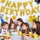 thumbnail image 5 of Banner de cumpleaños CANREVEL Happy, 16 pulgadas, letras de lámina de mylar, 13 unidades, 5 of 7