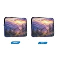 thumbnail image 7 of FORMRS 15"-15.6" Laptop Sleeve Protective Case Soft Carrying Quilted Computer Bag Cover, Beautiful Mountain, 7 of 7
