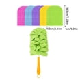 thumbnail image 3 of Multi-Color Microfiber Hand Duster with Ergonomic Handle, 10-Piece Washable Replacement Head Refills for Home, Office, and Car Cleaning, 3 of 6