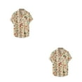 thumbnail image 3 of Guardoinrt uperior Comfort Breathable And kin-friendly Hawaiian hirt For Men Wide XL 2Set, 3 of 6