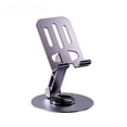 thumbnail image 1 of Iron Lazy Device Stand: 360° Rotating, Foldable & Adjustable for Smartphones & Tablets – Portable Desktop Holder with Durable Metal Construction, Hands-Free Viewing for Home, Office & Travel – Purple, 1 of 6